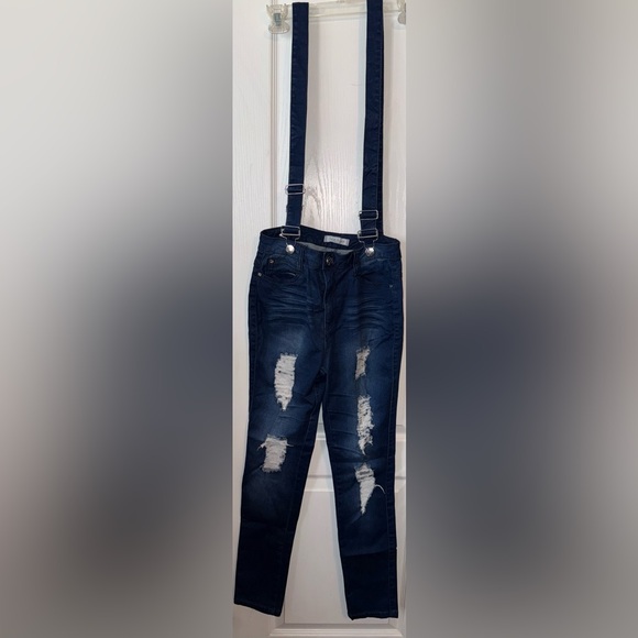 Almost Famous like new Overall Skinny Jeans - Picture 1 of 11